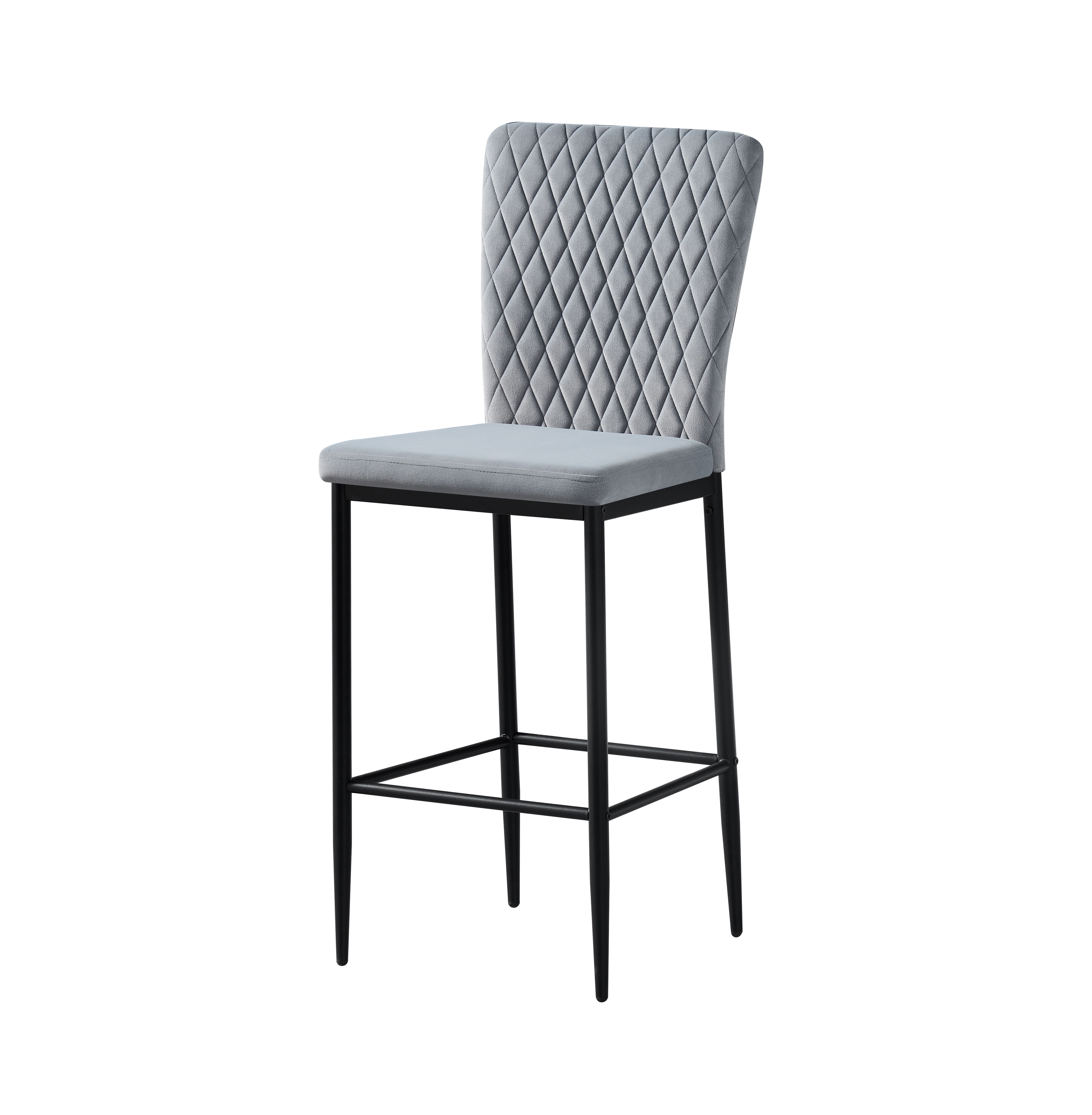 BR-BC187 velvet bar chair 2