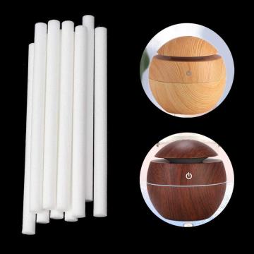 10 Pieces 8mm*70mm Humidifiers Filters Cotton Swab for USB Air Ultrasonic Humidifier Aroma Diffuser Replace Parts Can Be Cut