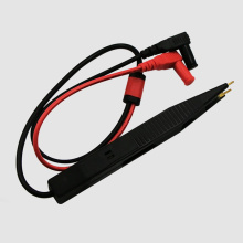 Multimeter Tester Clip Meter Pen Lead Probe Tweezers Capacitor Resistance SMD Test Leads Chip Component LCR Testing Tool
