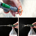 Agrarische Handmatige Spray Watering Hoofd Hand Type Druk Water Spuit Bestrijdingsmiddelen Passen Trolley Spuitpistool Sprinkler