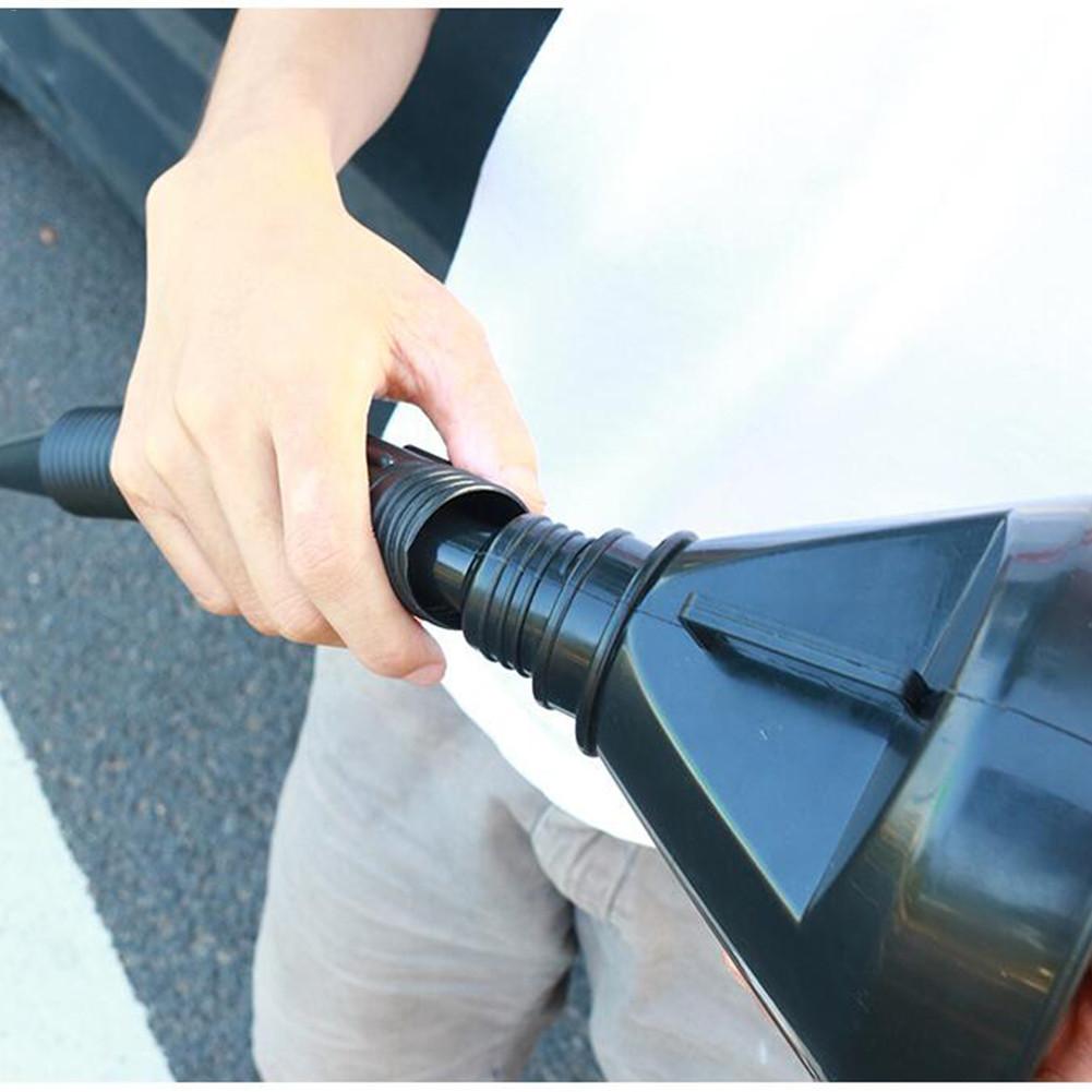 2 In 1 Plastic Funnel Can Spout With Flexible Extension Nozzle For Cars And Motorcycles, Engine Oil, Liquid, Diesel, Kerosene