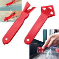 2pcs/set Professional Angle Scraper Silicone Glass Sealant Remover Tool Rubber Grout Remover Spreader Spatula Scraper Tool