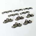 10PCS Metal Trousers Suit Pants Hook Button Skirt Trousers Garment Invisible Hooks DIY Sewing Crafts Accessories