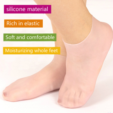 Feet Care Socks Spa Home Use New Silicone Moisturizing Gel Heel Socks Cracked Foot Skin Care Protectors Anti Cracking