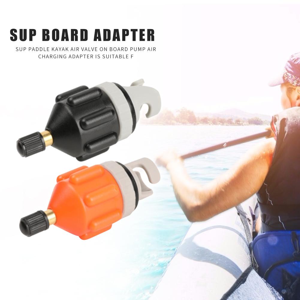 Durable Air Valve Adaptor Wear-resistant Rowing Boat Air Valve Adaptor Nylon Kayak Parts Inflatable Pump Adapter for SUP Board