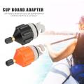 Durable Air Valve Adaptor Wear-resistant Rowing Boat Air Valve Adaptor Nylon Kayak Parts Inflatable Pump Adapter for SUP Board