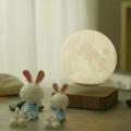 Magnetic Suspension Moon Night Light Floating and Spinning in Air Freely Unique Gifts Home Decoration Holiday Lights Moon Lamp