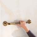 Antique Brass Grab Rail 50cm Wall Mounted Bathroom Toilet Handrail Grab Bar Shower Safety Support Handle Towel Rack For Elderly