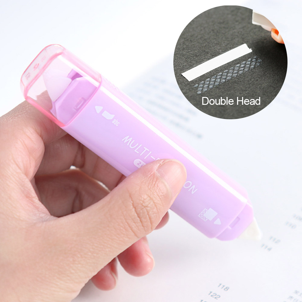 2pcs / 4pcs double head correction tape adhesive tape learning stationery correction tape school office supplies