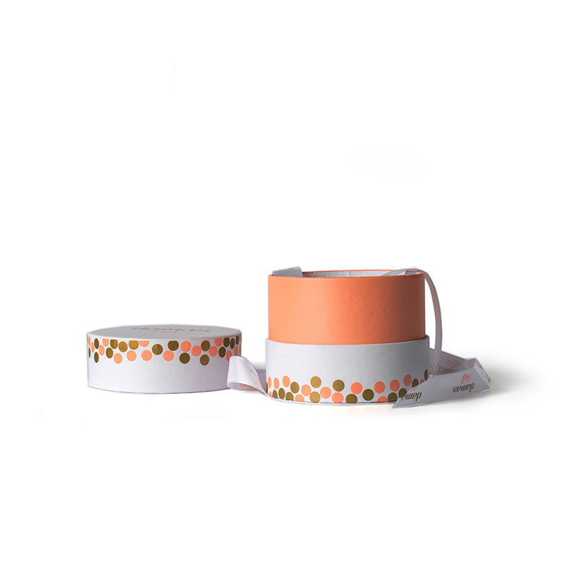 Ribbon Round Box
