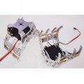G8 Metal Gripper Hard Aluminum Alloy Manipulator Mechanical Arm Metal Robot Gripper Clamp for Servos Robot Parts DIY