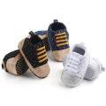 New Sequin Star Infant Canvas baby shoes Soft moccasins sneakers Toddler first walkers Girls boys lace-up Casual shoes