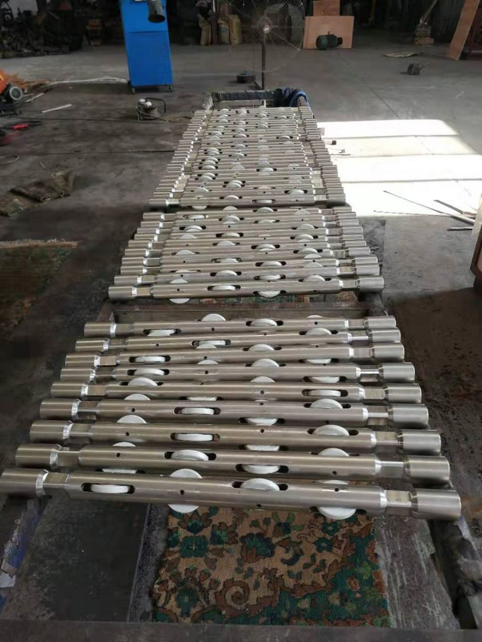 wheeled rod guide