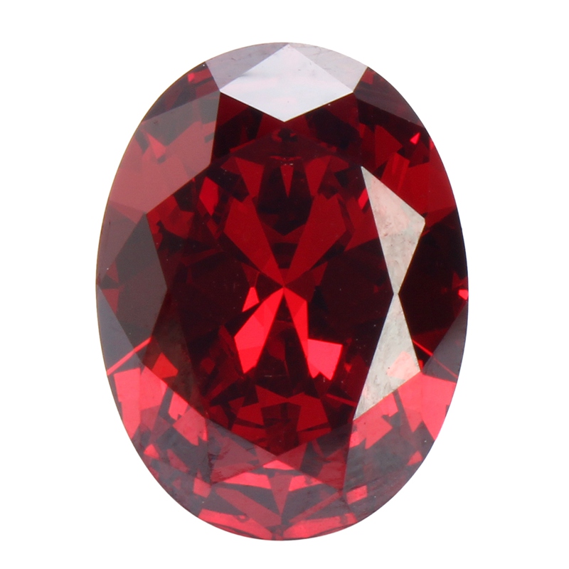 KiWarm 13.89CT Blood Red Ruby Unheated 12X16MM Diamond Oval Cut Loose Gemstone Diamond DIY Jewelry Decorative Crafts
