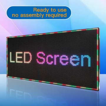 Word Display Christmas Banner LED Billboard Sign Rolling Subtitle Multi Show Phone WiFi Control