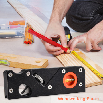 DIY Woodworking Planes Mini Hand Planes 45 Degree Angle Oblique Angle Edge Carpenter Wood Planes w/Spirit Bubble Woodwork Tools