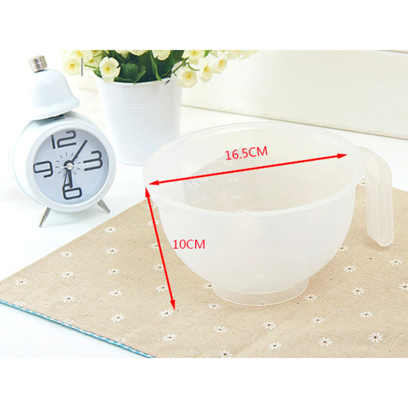 1PCS Plastic Butter Cream Bean Mixing Bowl Choose Baking Decoration Paste Piping Cupcake Cake Decor Tools