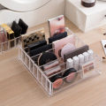 Acrylic Portable Transparent Makeup Organizer Storage Box Make Up Organizer Cosmetic Organizer Makeup Storage Drawers Organizer