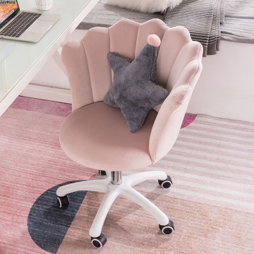 Nordic Dining Chair Girls Bedroom Swivel Chair Leisure Computer Chair College Student Dormitory Lift Comfortable Dining Chairs