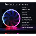 Barrow BF03-PR/BF04-PR LRC2.0 (5v 6pin) PWM Fans Water Cooling Radiator Fans, Hydraulic Bearings , Adjustable Ring Lighting