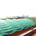 Green Heavy Duty Waterproof Tarpaulin Covers For Boatyard
