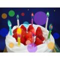 Color flame birthday candleCheap Scented Candles