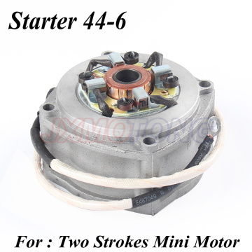 Motorcycle Starter Motor 2 Two Strokes Mini Moto Mini Bike Pocket Bike 44-6 Engine Mini ATV Quads Electric Sccoters