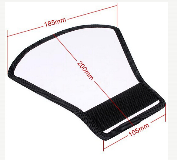 Flash diffuser softbox silver/white reflector for Canon Nikon Pentax Sunpak DS