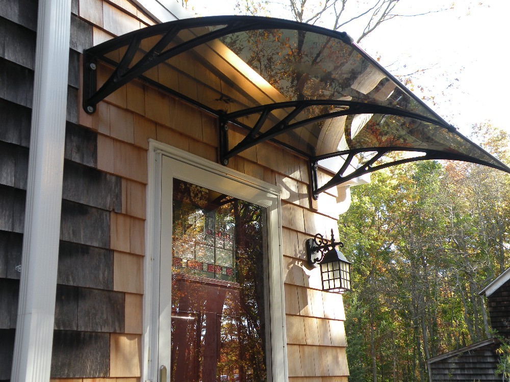 DS100150-A,100x150cm, depth 100cm, width 150cm. polycarbonate sheet with aluminum bracket window door canopy awnings