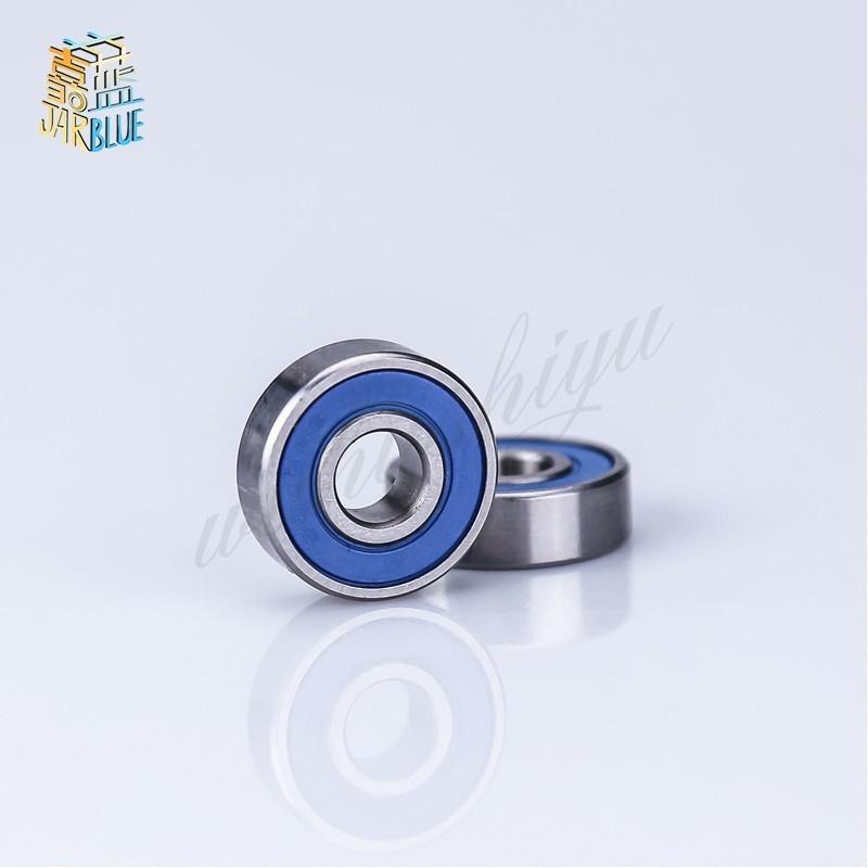 Free Shipping 1pcs 15*24*7 mm 3802-2RS Bearing 3802 2RS Double Row Sealed 3802 RS Angular Contact Ball Bearings