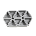 Triangular Cement Flowerpot Silicone Mold Succulent Plants Concrete Molds Handmade Clay Crafts Mould For Home Decoration