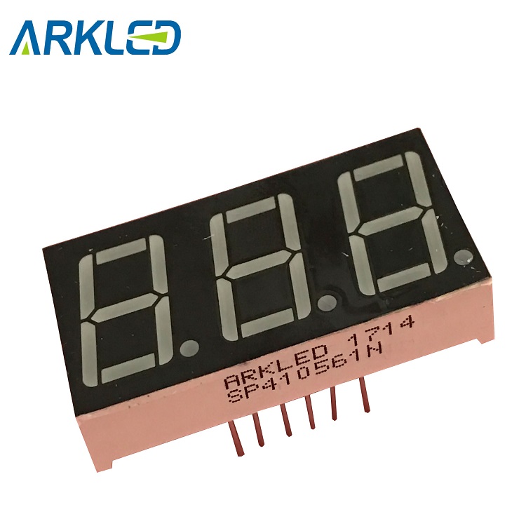 0.56 inch 3 digit 7 segment led display