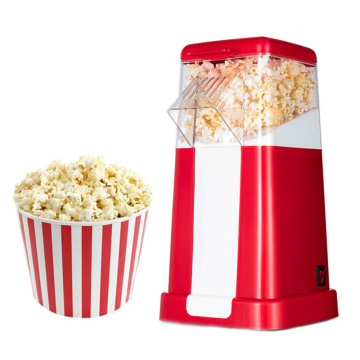 Electric Hot Air Popcorn Machine With Top Cover Household Popcorn Maker Machine Corn Popper Delicious Snack For Family Gathering