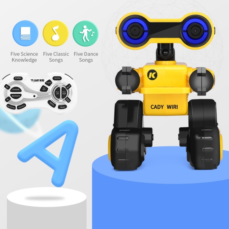 Smart RC Robot Touch Control Record Programmable Sing Dance Intelligent Science Exploration Wisdom Explorer Educational RC Toy