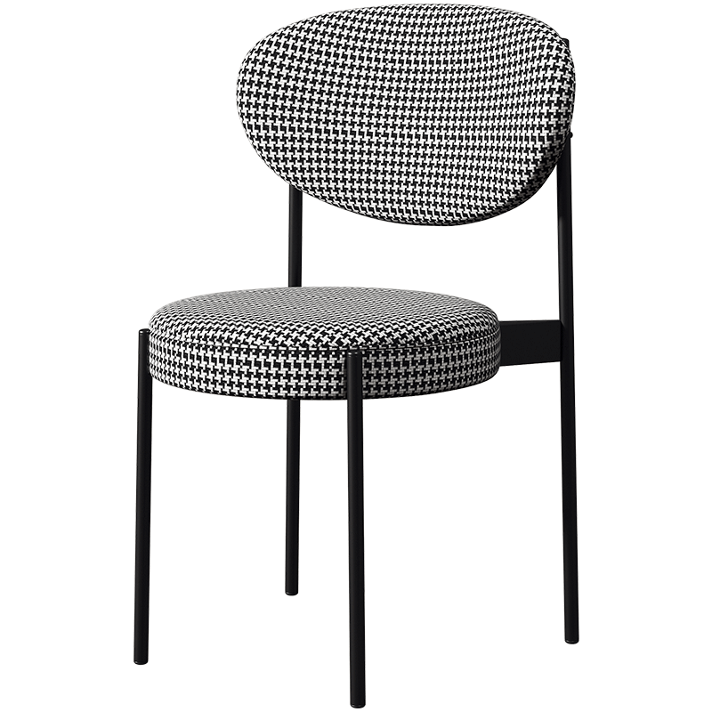 Modern Loft Design Dining chair Nordic Light Luxury Backrest Dining Chairs Simple Restaurant Hotel Stool Living Room Furniture
