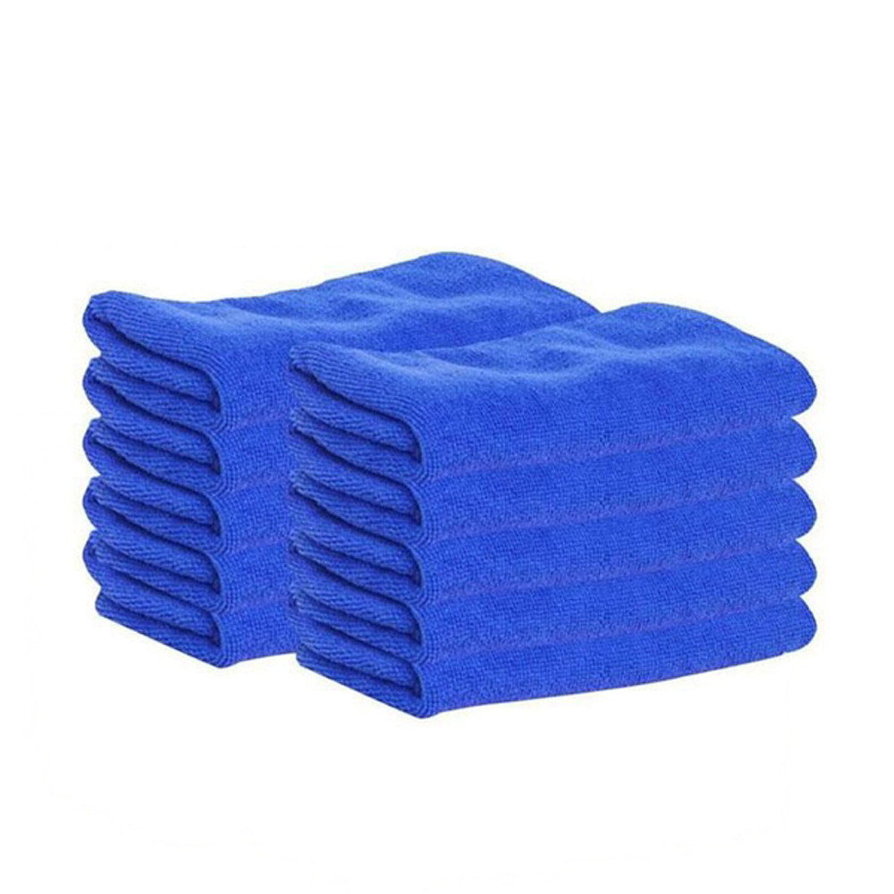 10pcs 25 X 25cm Cloths Cleaning Duster Microfiber Car Towel Detailing New Soft Cloths Duster #YL1