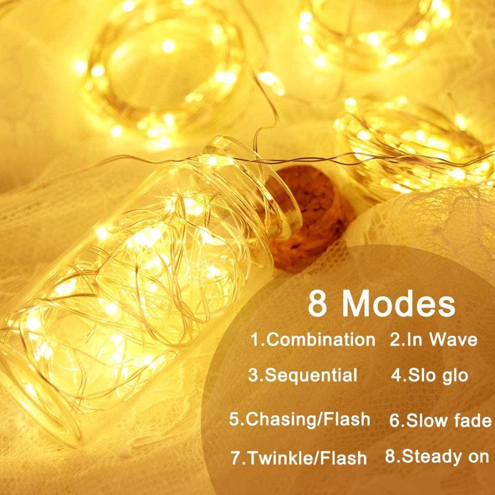 USB LED Curtain Light Fairy String Lights 8Mode 3X3M 3X1M 3X2M Fairy Garland For New Year Christmas Outdoor Wedding Home Decor