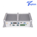 Industrial Fanless Mini PC Intel Core i5 8250U i7 7500U 2*DDR4 2*Lans Desktop Computer Win10 Linux 6COM GPIO VGA 4G SIM HD WiFi