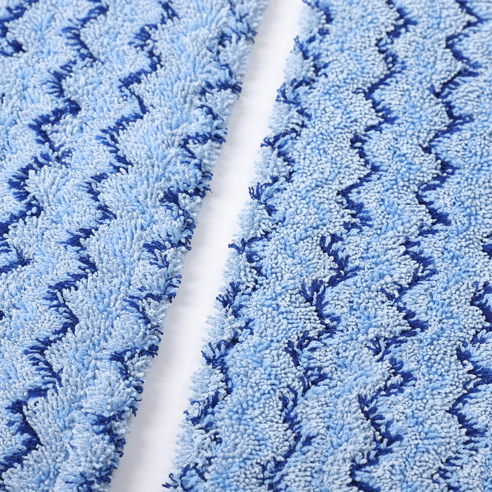 Microfibre Zigzag Scrubbing Flat Mop