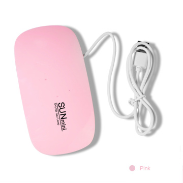 1PC Portable Nail Dryer Machine Mouse Lamp With Wire USB Cable Home Use Drying Lamp For Gel Varnish For Nail Single Finger