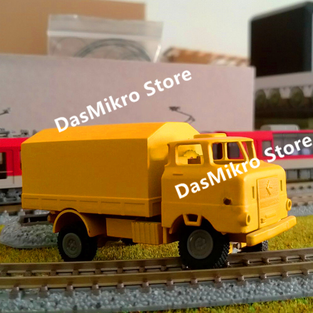 Das87 DS87A02 HO Scale 1/87 2WD Truck Chassis DIY Standard Version Kit With 3D Printed Body And Motor Rc Car parts
