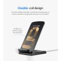 10W Qi Wireless Charger Stand For Phone X XS Max XR 8 Plus Samsung S9 S10+ Note 9 8 Fast Charging Dock Station Phone Charger