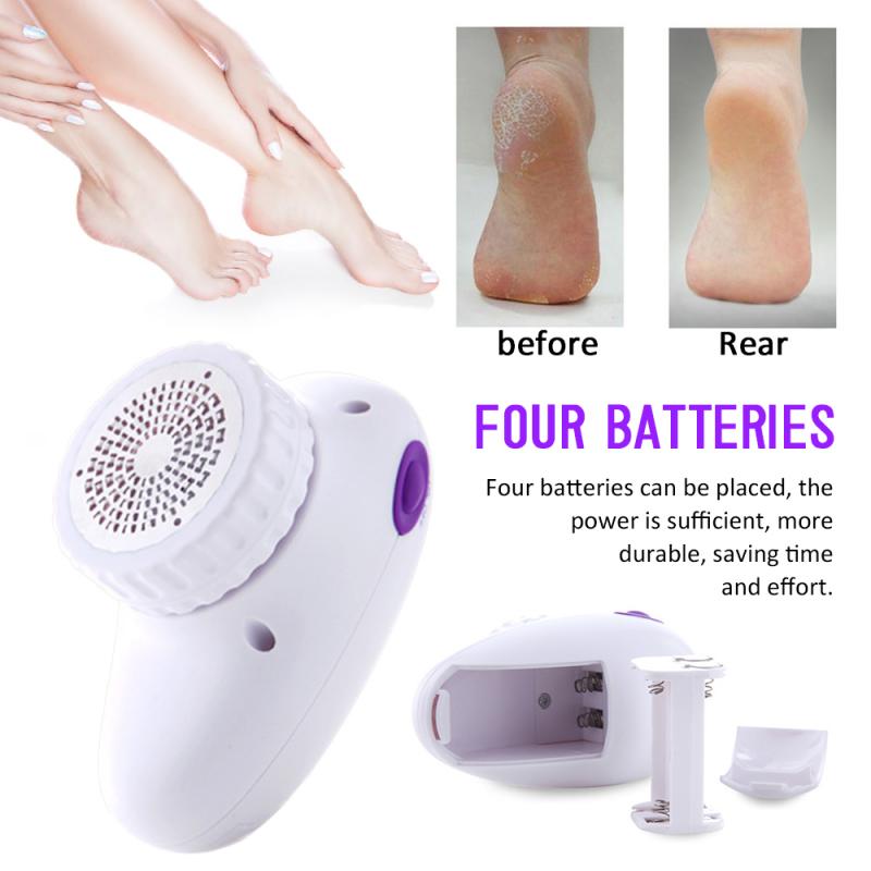 Electric Foot Grinder File Portable Rechargeable Callus Exfoliate Hard Skin Remover Pedicure Scraper Foot Care Tool New Dropship