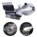 Stainless Steel BBQ Cleaning Brush Outdoor BBQ Grill Brush Barbecue Grill Cleaner Steam BBQ Accessories Cooking Tools