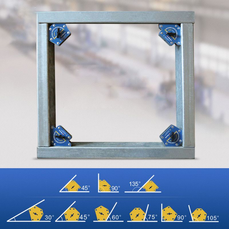 Single Switch Square Magnet On/Off Multi-angle FM2 Welding Magnetic Holder Fixator Switchable Hexagonal Welding Magnet