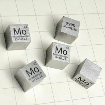 Molybdenum density cube metal density cube 10mm periodic table cube 99.95%
