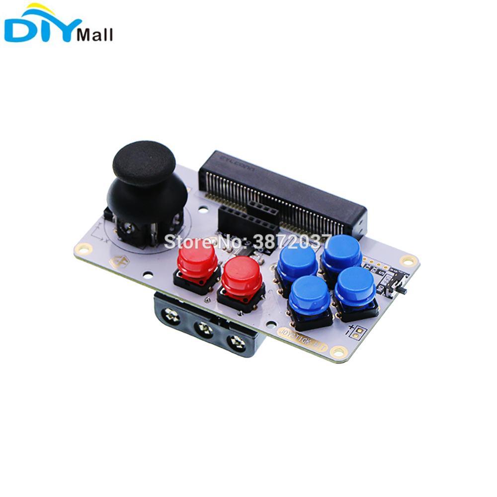 Joystick:bit Joystick Module Expansion Board + Transparent Acrylic Case for BBC Micro:bit Microbit