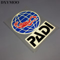 3 sizes outdoor sports car stickers PADI sticker vinyl tape applique car motorcycle fish tank car fuel tank auto tail