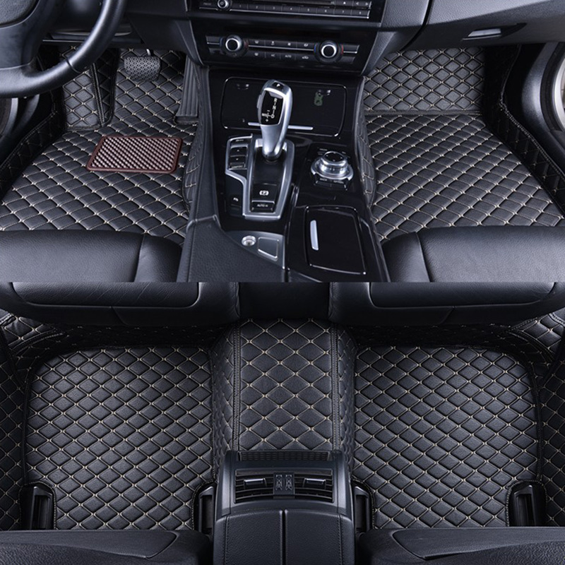 Car Floor Mats For Ford Fusion Mondeo 2013 2014 2015 2016 Customized Auto Leather Carpets Rugs interior Accessories styling
