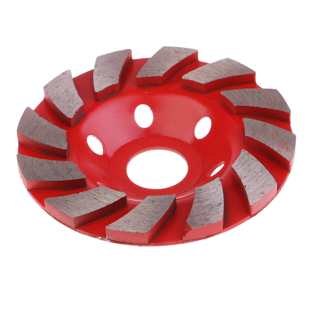 Diamond Segment Grinding Wheel Cup Disc Grinder Concrete Granite Stone Cut Tool 80mm 100mm